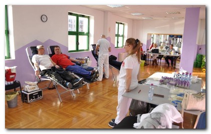 Akcija dobrovoljnog davanja krvi u sredu u Sportskom centru „Beočin“